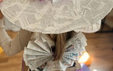 Pokaz eko mody w bibliotece