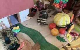 JESIENNNE RĘKODZIEŁO dzieci ze świetlicy szkolnej