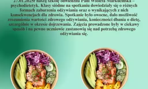 Zdjęcie do &bdquo;ODŻYWIAMY SIĘ ZDROWO&rdquo;