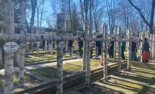 Na zdjęciu widzimy Cmentarz  Powązkowski