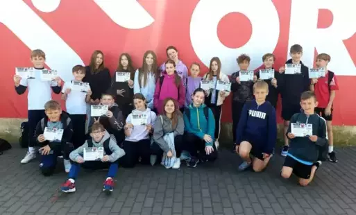 Zdjęcie do Pierwsza wiosenna edycja &nbsp;Czwartk&oacute;w Lekkoatletycznych rozpoczęta